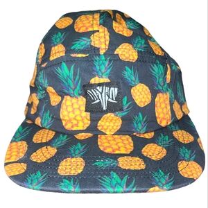 Serengetee Copacabana Pineapple Adjustable 5 Panel Hat